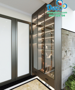 Tủ giày cánh kính Deco DTG170