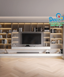 Không gian lưu trữ tủ lớn