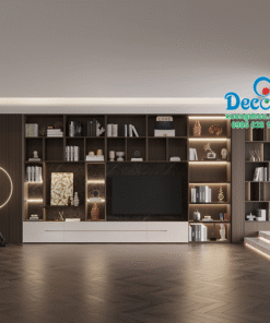 Không gian tủ vách trang trí