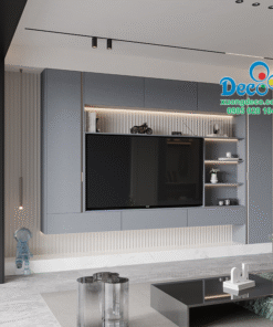 Tủ vách ngăn phòng khách đẹp