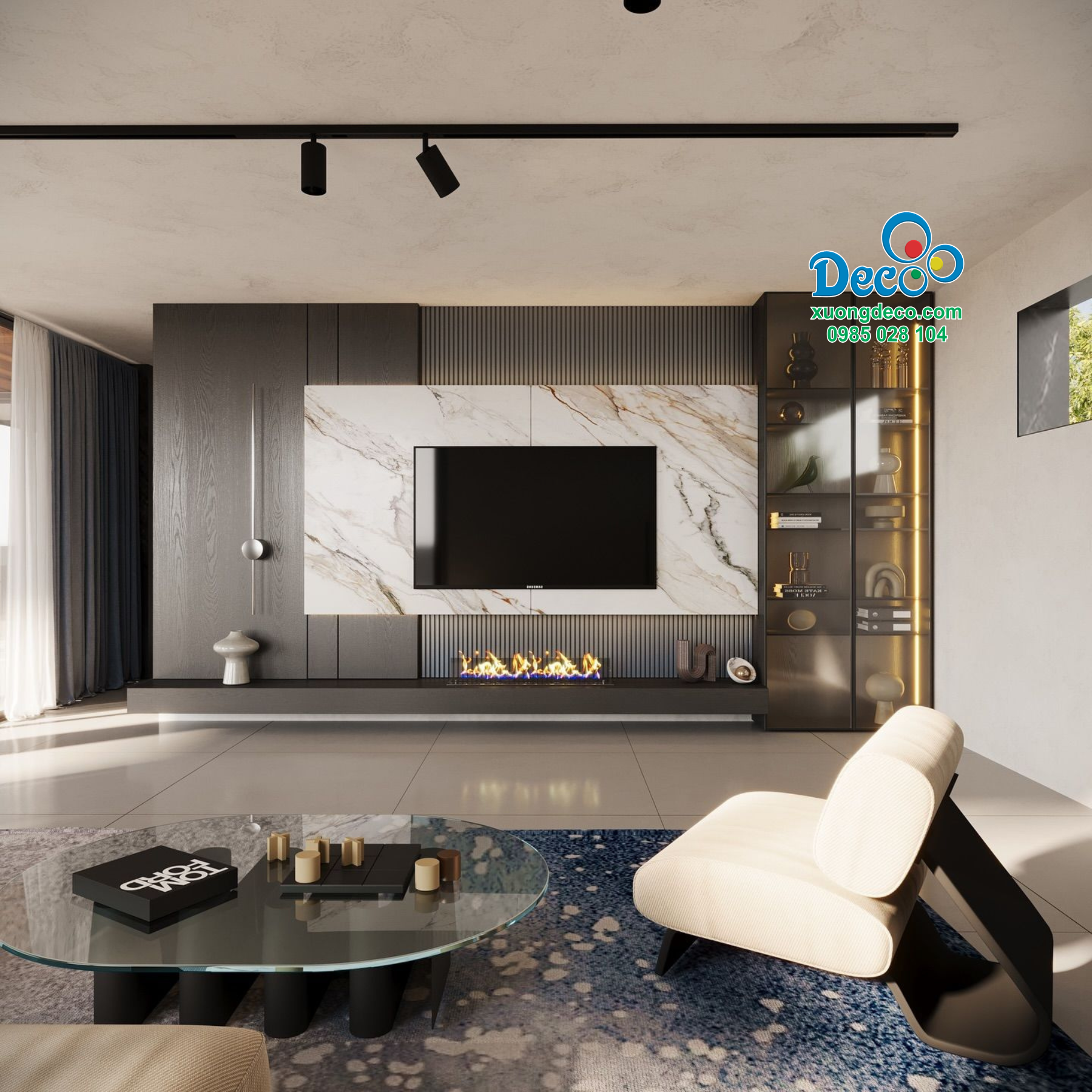 Tủ vách trang trí 2026