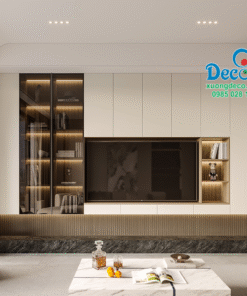 Tủ vách trang trí chống nước chống mối Deco TVCC35