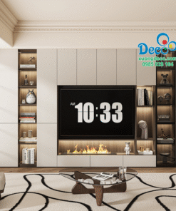 Tủ vách trang trí chống nước chống mối Deco TVCC37