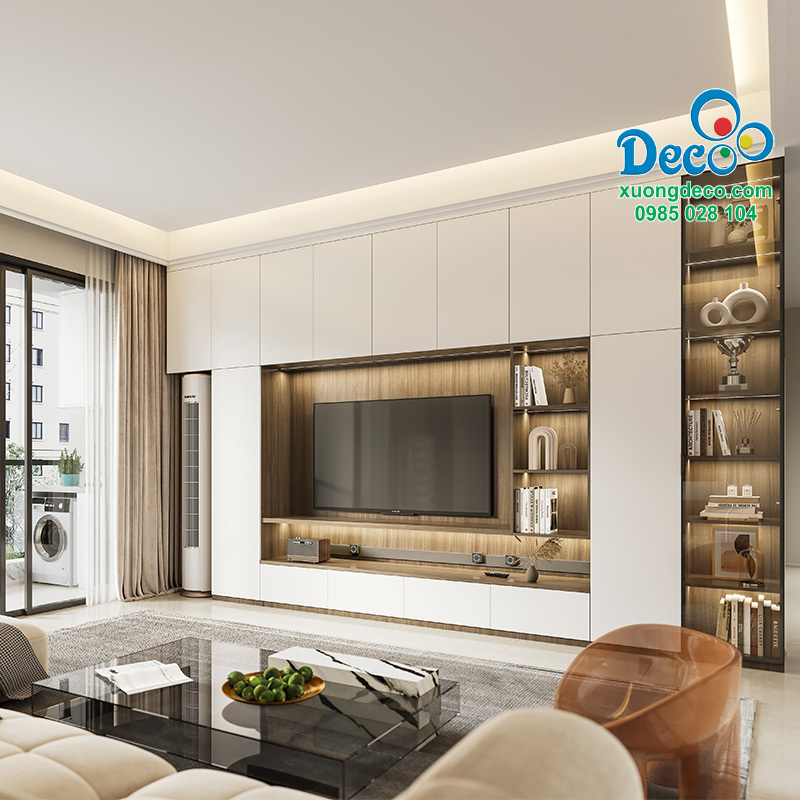 Tủ vách trang trí chống nước chống mối tuyệt đối