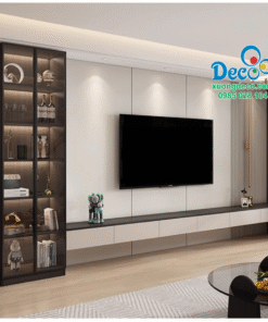 Tủ vách trang trí hiện đại