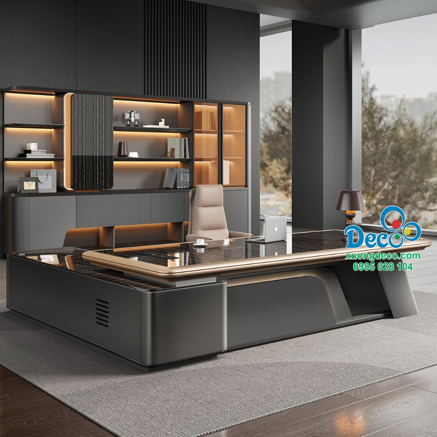 Bàn lãnh đạo văn phòng hiện đại