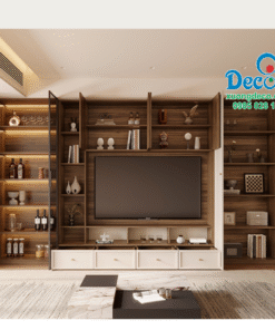 Không gian trang trí phòng khách