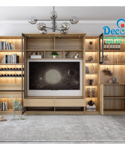 Không gian tủ vách trang trí