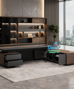 Thiết kế bàn giám đốc tiện nghi