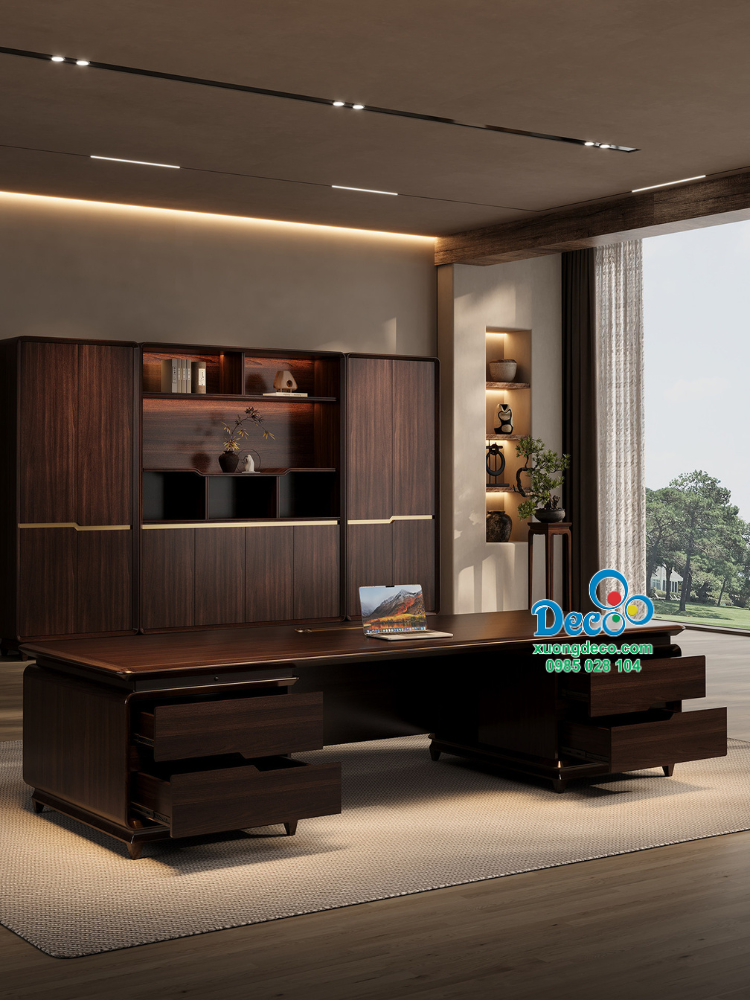 Thiết kế bàn làm việc tiện lợi