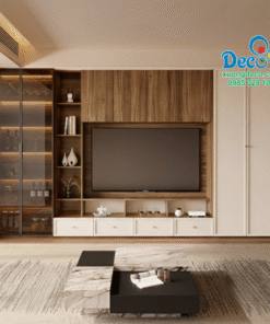 Tủ vách trang trí Deco VTT69