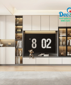 Tủ vách trang trí chống mối chống nước Deco TVCC40
