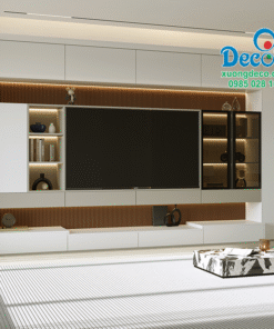Tủ vách trang trí chống nước chống mối Deco TVCC56
