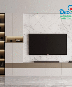 Tủ vách trang trí chống nước chống mối Deco TVCC44