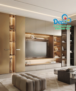 Tủ vách trang trí chống nước chống mối Deco TVCC52