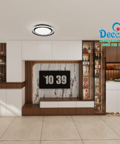 Tủ vách trang trí chống nước chống mối Deco TVCC64