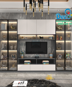 Tủ vách trang trí chống nước chống mối Deco TVCC65