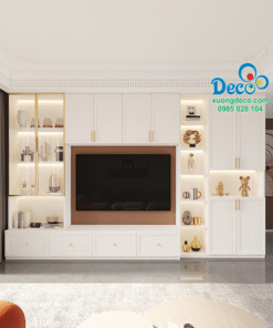 Tủ vách trang trí chống nước chống mối Deco TVCC70