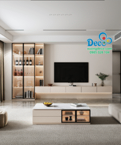 Tủ vách trang trí chống nước chống mối Deco TVCC71