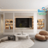 Tủ vách trang trí chống nước chống mối Deco TVCC74