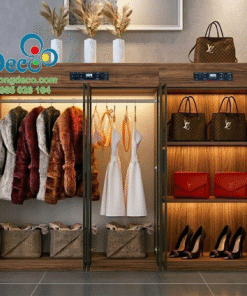Tủ trưng bày và chăm sóc Deco thiết kế dành riêng cho đồ hàng hiệu