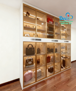 Tủ trưng bày và chăm sóc được thiết kế dành riêng cho đồ hàng hiệu