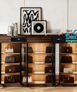 Tủ chăm sóc túi xách tay hàng hiệu tích hợp máy sấy thông minh