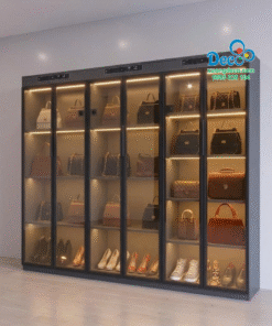 Tủ trưng bày và chăm sóc đồ hàng hiệu