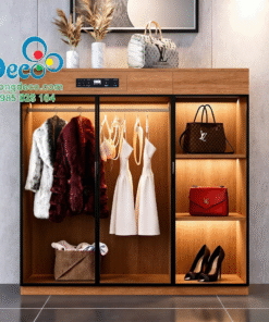 Tủ trưng bày và chăm sóc giày hiệu và túi xách tay hàng hiệu Luxury TTLX07