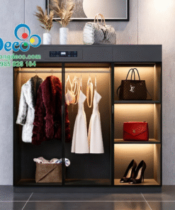 Tủ trưng bày và chăm sóc giày hiệu và túi xách tay hàng hiệu Luxury TTLX08