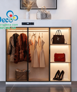 Tủ trưng bày và chăm sóc giày hiệu và túi xách tay hàng hiệu Luxury TTLX09