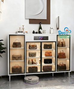 Tủ trưng bày và chăm sóc giày hiệu và túi xách tay hàng hiệu Luxury TTLX20
