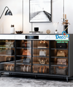 Tủ trưng bày và chăm sóc giày hiệu và túi xách tay hàng hiệu Luxury TTLX21