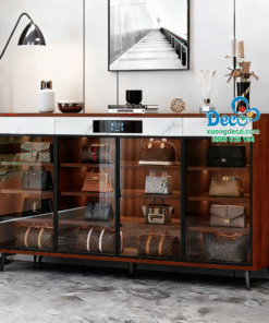 Tủ trưng bày và chăm sóc giày hiệu và túi xách tay hàng hiệu Luxury TTLX22