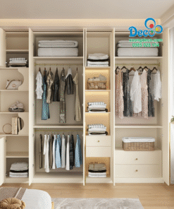 Khoang bên trong tủ quần áo DTA102