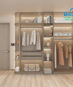 Khoang chứa bên trong tủ quần áo DTA109
