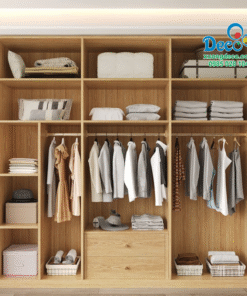 Khoang chứa bên trong tủ quần áo