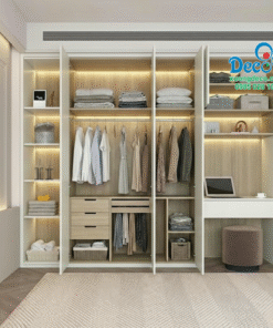 Khoang chứa bên trong tủ quần áo DTA126
