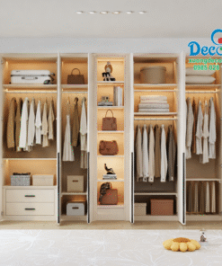 Khoang chứa bên trong tủ quần áo DTA128