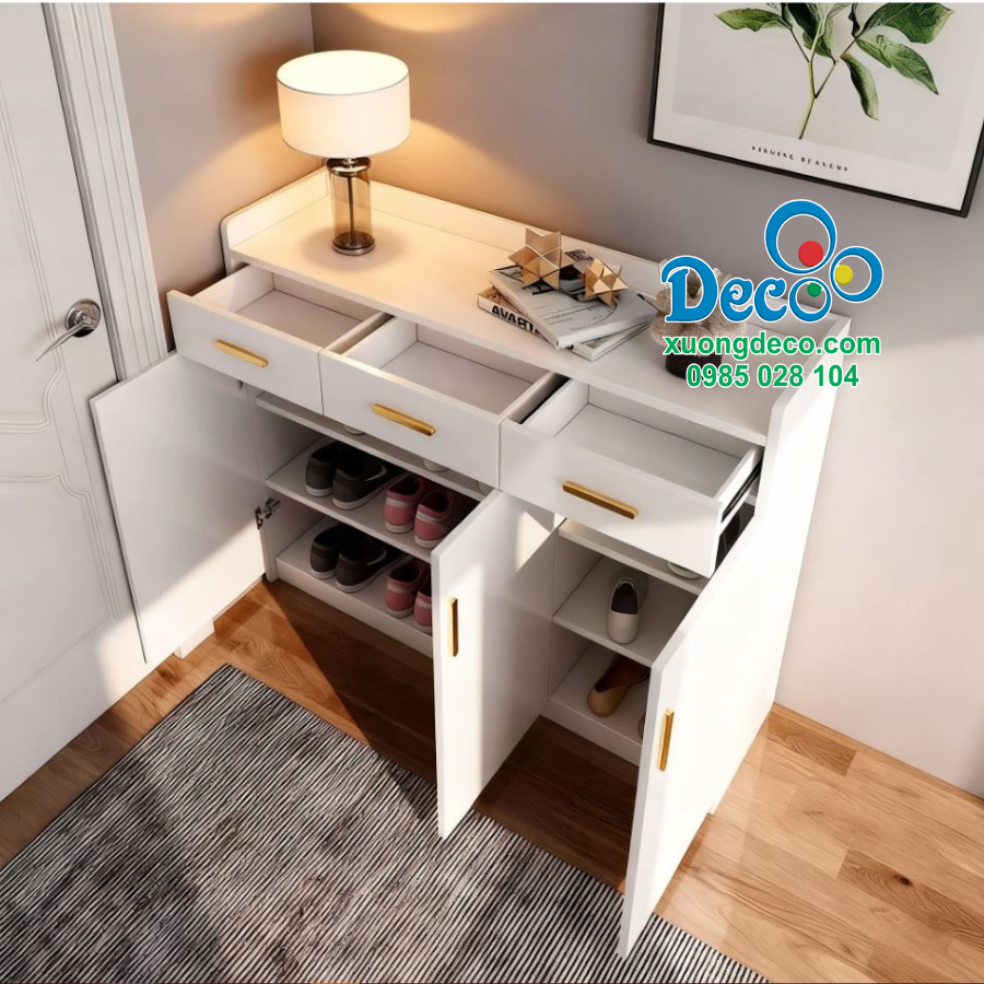 Thiết kế tủ giày hiện đại