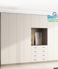 Tủ quần áo cánh gỗ Deco