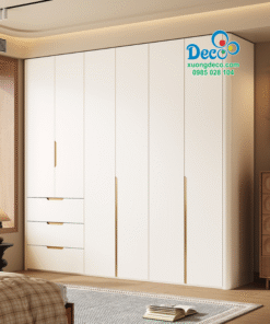 Tủ quần áo cánh gỗ Deco