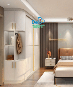 Tủ quần áo cánh gỗ Deco