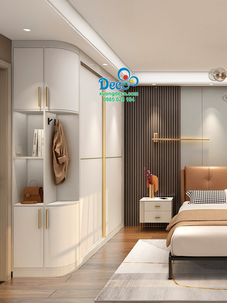 Tủ quần áo cánh gỗ Deco