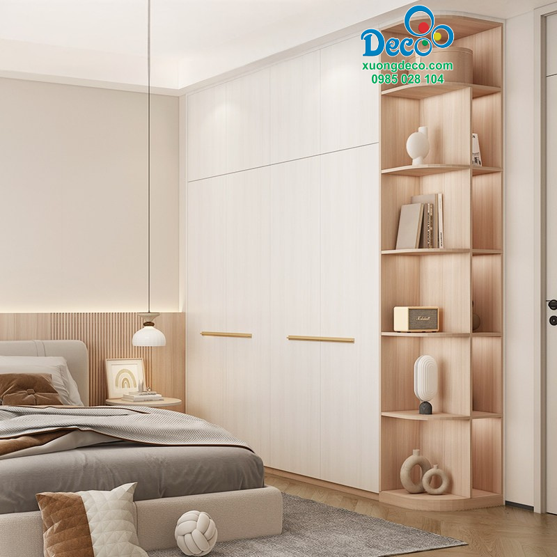 Tủ quần áo cánh gỗ Deco
