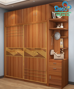 Tủ quần áo cánh gỗ Deco