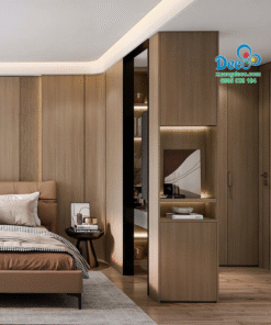 Tủ quần áo cánh gỗ hiện đại Deco
