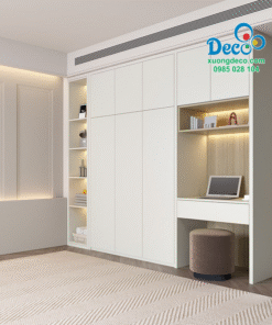 Tủ quần áo cánh gỗ thiết kế hiện đại
