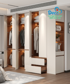 Tủ quần áo gỗ đa năng cho phòng ngủ