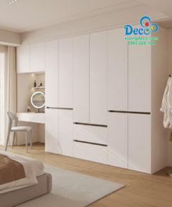 Tủ quần áo kết hợp bàn trang điểm